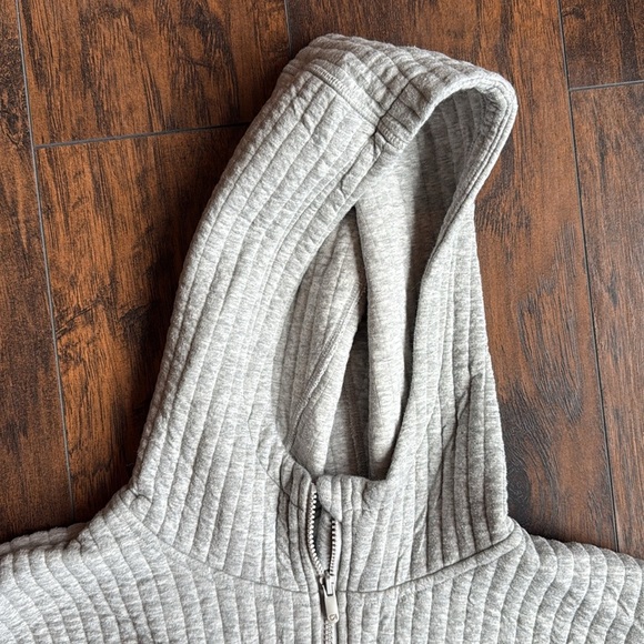 Women's Gap Fit  Athletic Pocket Gray Hoodie Sweatshirt Size XXL (HU) - Picture 5 of 8